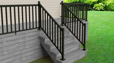 Stair Rail Kit (Wide Pickets) - Peak Products (USA)