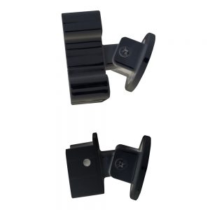 Connect stair hand and base rails securely to posts with the stair rail bracket kit