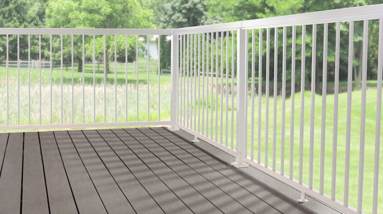 Exclusive to The Home Depot - Peak Aluminum Railing